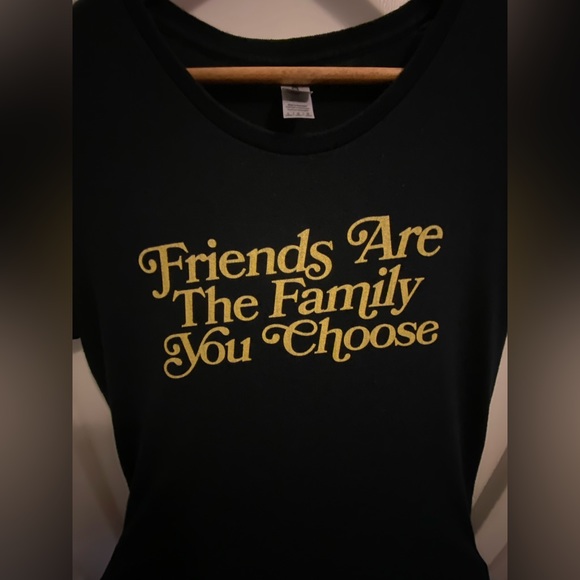 Unisex T-shirt, black with yellow lettering ….. men’s medium / women’s large. - Picture 1 of 3